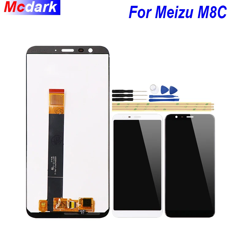 

For MeiZu M8C M809L LCD Display and Touch Screen Digitizer Assembly Replacement +Tools And Adhesive