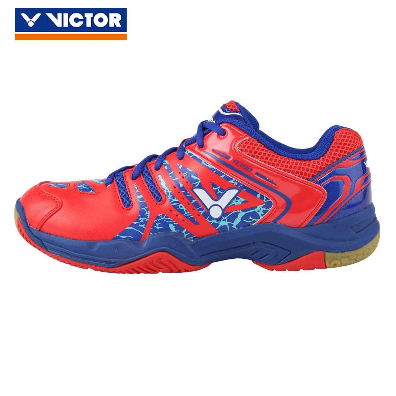 

2018 New Victor Sneakers Professional Badminton Shoes Indoor Court Sports Shoe tennis shoes Black Anti-slippery A390