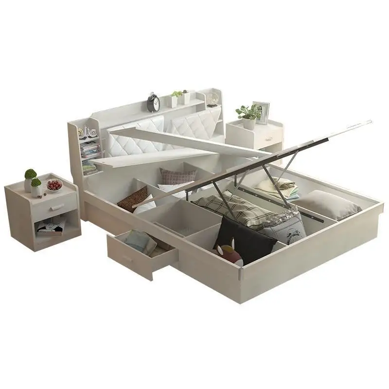 

La Casa Box Home Meuble Maison Tempat Tidur Tingkat Letto Matrimoniale Modern bedroom Furniture De Dormitorio Cama Mueble Bed