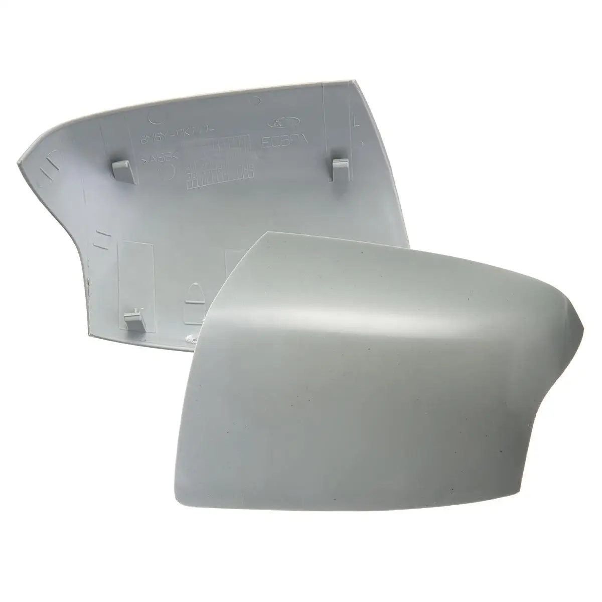  1 Pair Left Right Side Car Rear View Mirror Wing Cover Case Trim Grey Color for Ford for Focus Mk2 