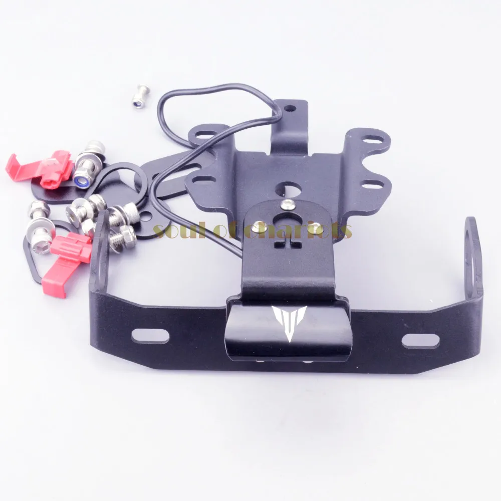 

License Plate Holder LED Light For YAMAHA MT07 FZ07 MT-07 FZ-07 2014 15 16 17 2018 Motorcycle Tail Tidy Fender Eliminator