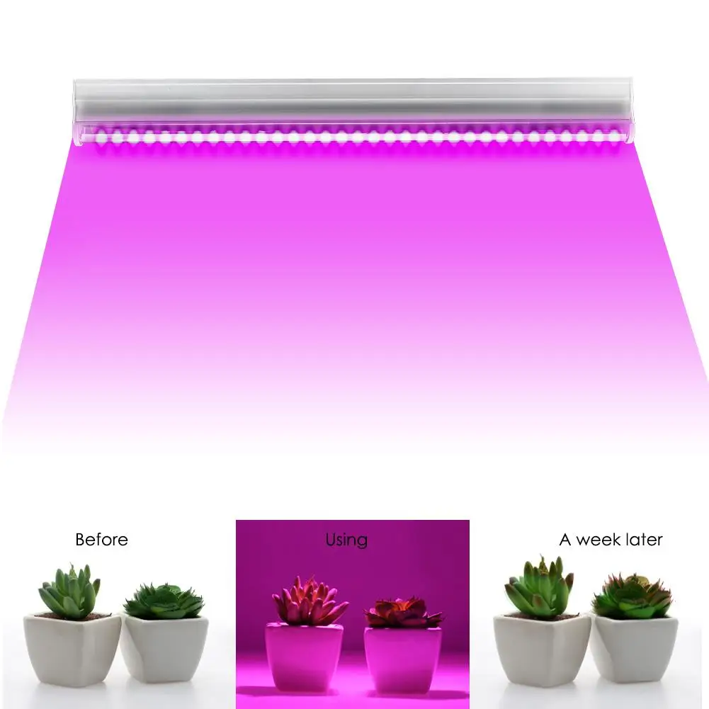 Светодиодный светильник для выращивания одного T5 светодиодные лампы для растений полный спектр лампа внутреннего освещения для теплиц T5 лампочка для внутреннего полного выращивания