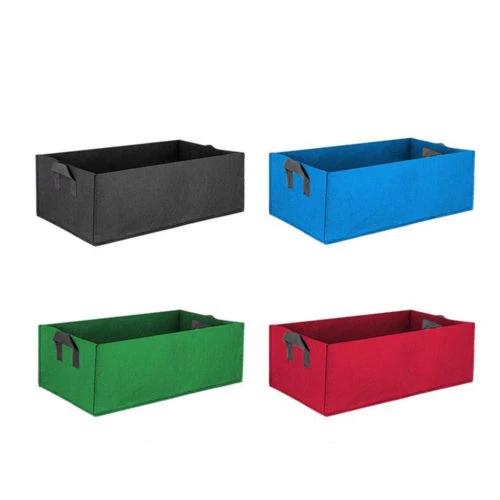 Heavy Duty Square Rectangle Plastic Tray Cement Mixing Tuff Spot Garden Grow Bag