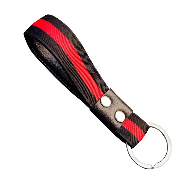 

Valet Key Chain Simple Leather Braided Rope Key Chain Wrist Strap Car Key Ring for Home Women Men Car Office