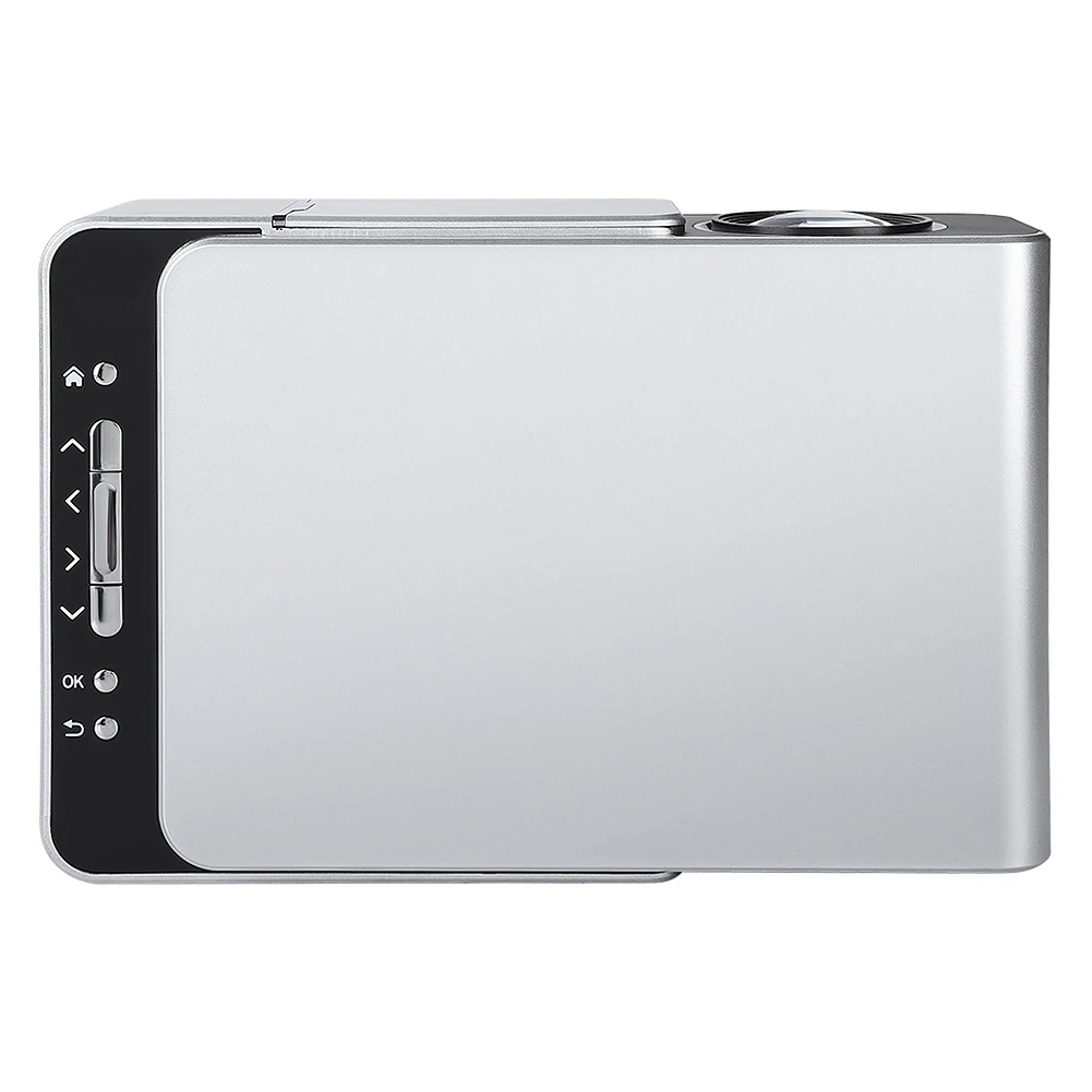 Портативный HD T6 Wi-Fi зеркальное отображение Экран серебристый светодиодный проектор 1080 P 100-240 V Дистанционное Управление точка presenter пульт дистанционного управления