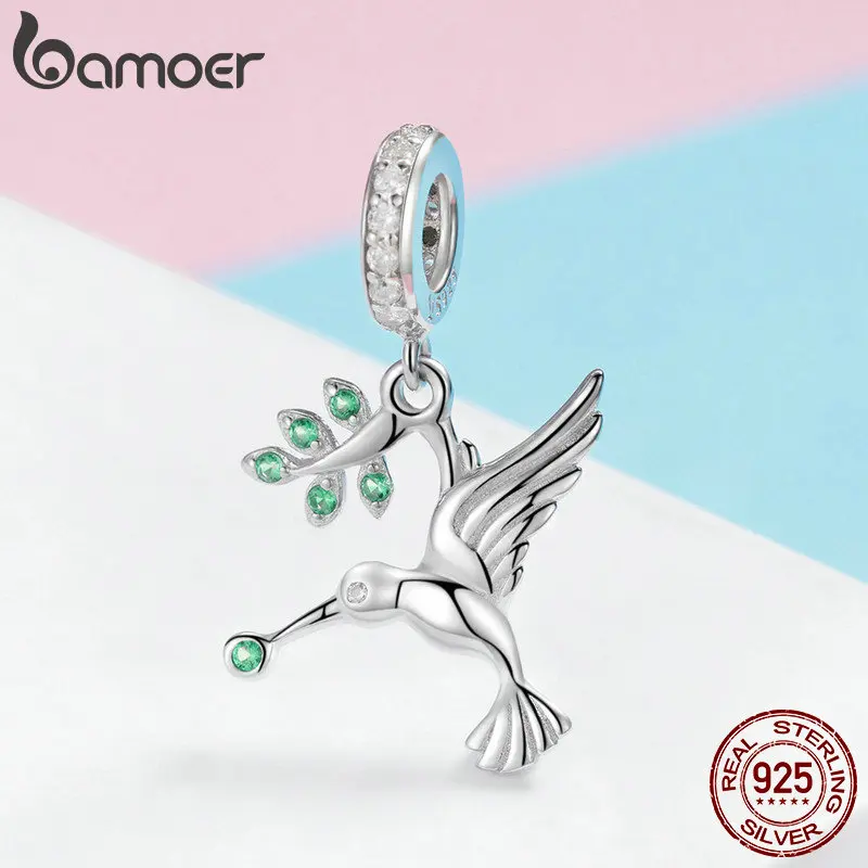 BAMOER 925 Sterling Silver Bird 