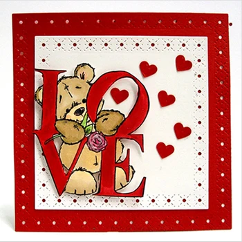

LOVE transparent stamps for DIY Scrapbooking Photo album handmade paper card decor transparent silicone stampers print new