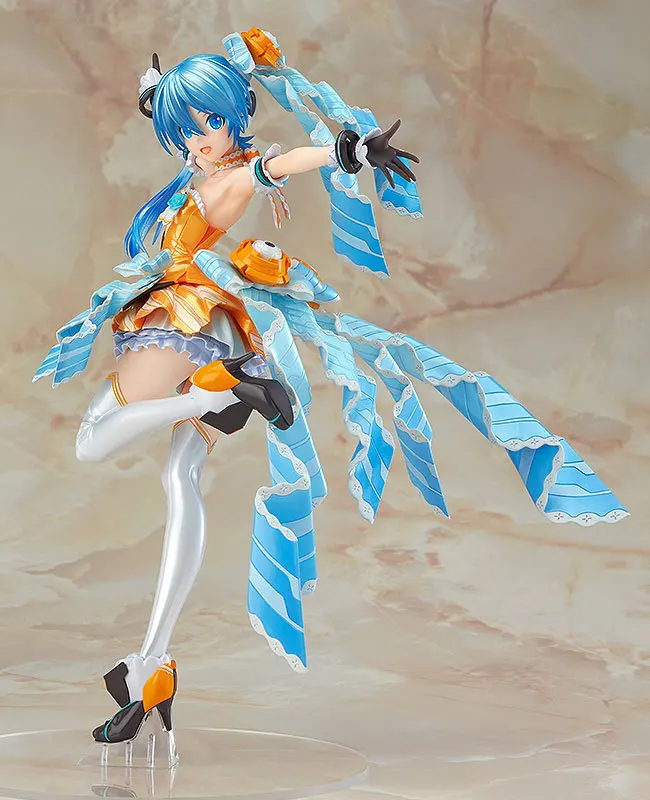 

Hatsune Miku Orange Blossom Figure Japan Anime Model Lovely Action Figures Collectible Model Kids ToysT171