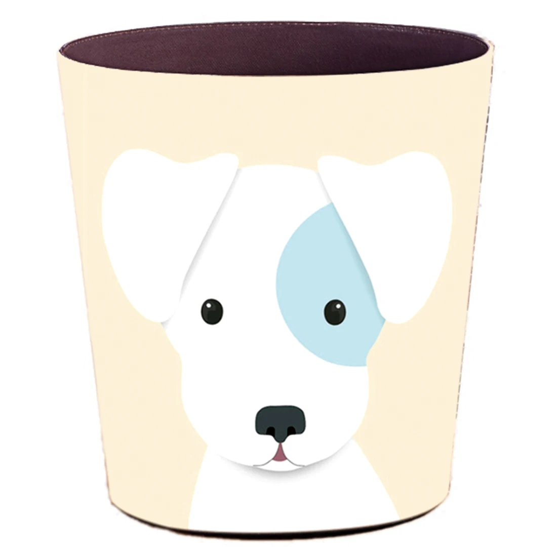 

Hot 25*20*27CM 10L Waterproof Cartoon Leather Trash Bin Waste Container Garbage Can Garbage Bucket Garbage Bag Dispenser