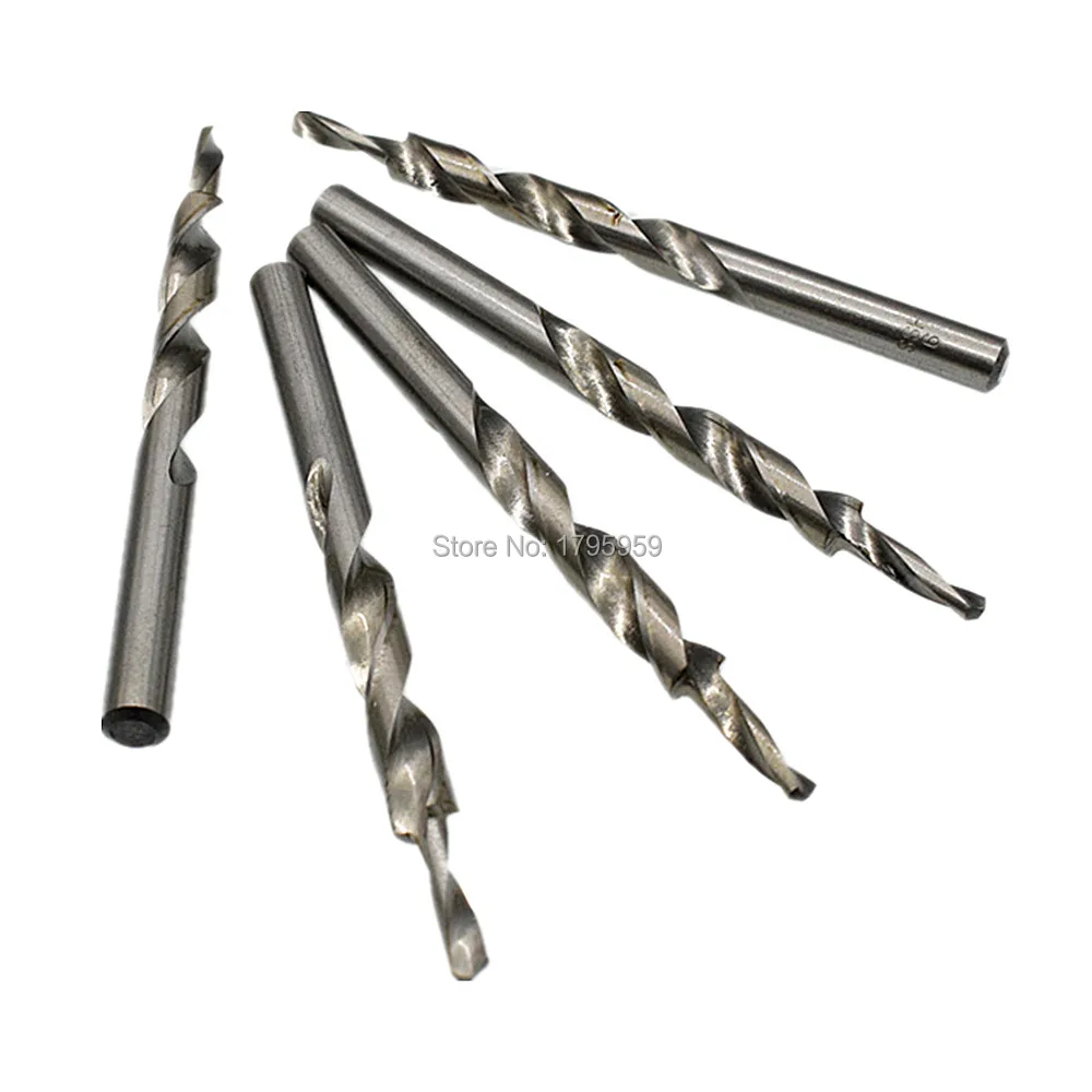 5pc HSS Twist Drill Bit 9mm to 5mm Replacement Straight Shank Step
