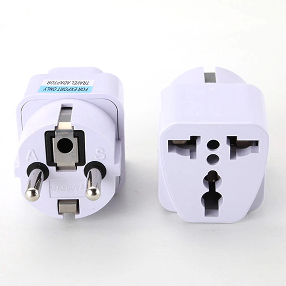 

Universal EU UK AU to US USA Power Adapter Travel Plug Converter 2 Flat Pin