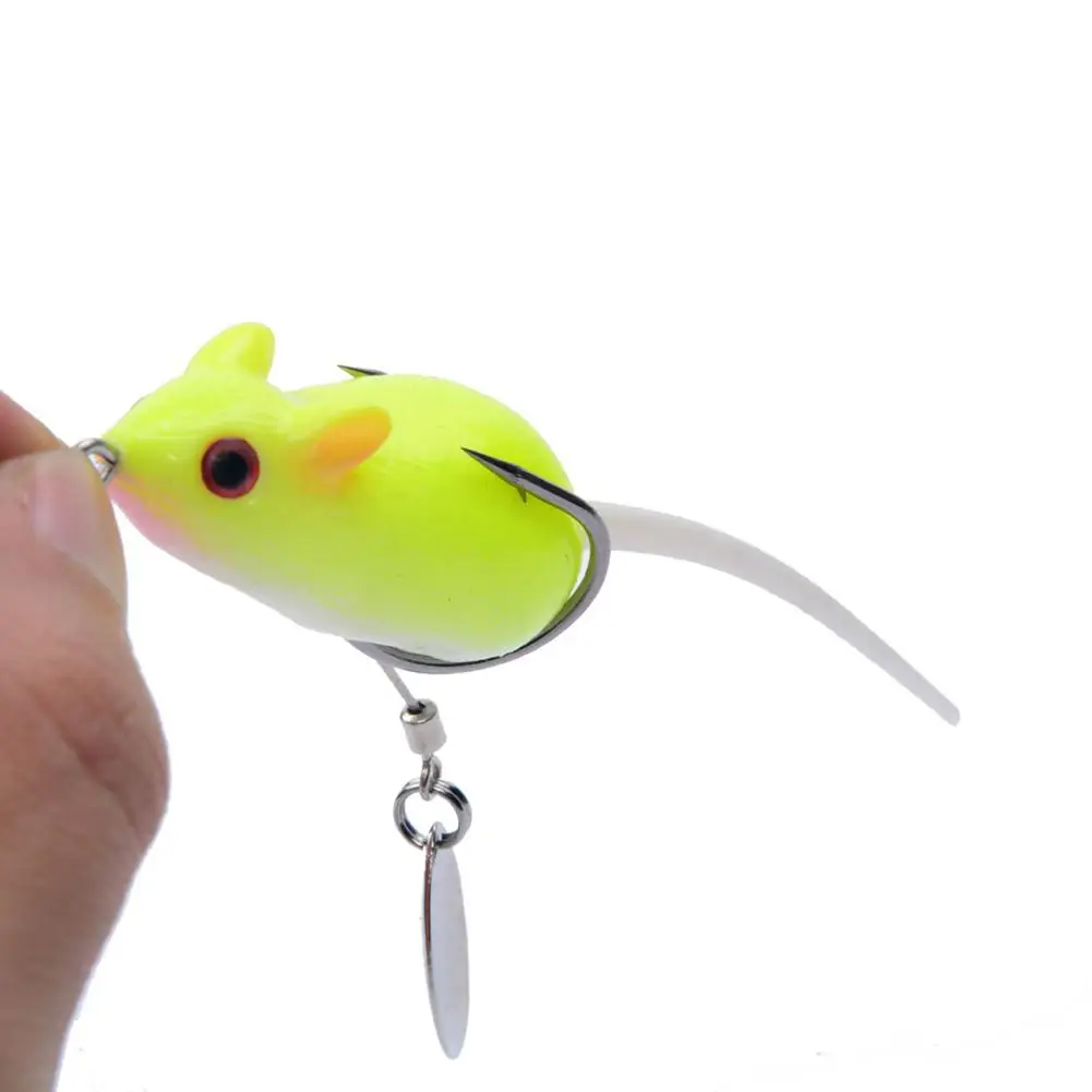 

Lifelike Rat Sharp Hook Bass Snakehead Fishing Tackle Bait Simulation Mouse Lure Outdoor Fishing Hook Lure Bait