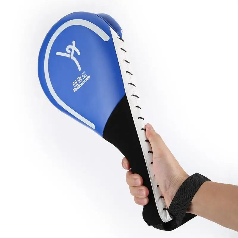 

1pcs PU Boxing Training Pads Taekwondo Hand Racket Kick Target Punching Pad Karate Training Paddle Boxing Equipment