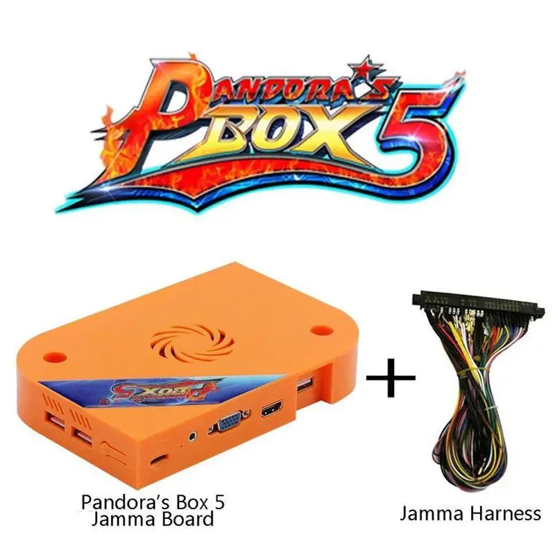 

Hot Original Pandora's Box 5 Pandora Box 6 1300 In 1 Arcade Game Cartridge Jamma Multi Game Board WITH Cga Vga And HDMI OUTPUT