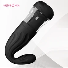 Love Recharge Male Automatic Masturbator Rotation & Retractable Pocket ,Pussy Vagina Vibrator For Men Masturbador Sex Toys