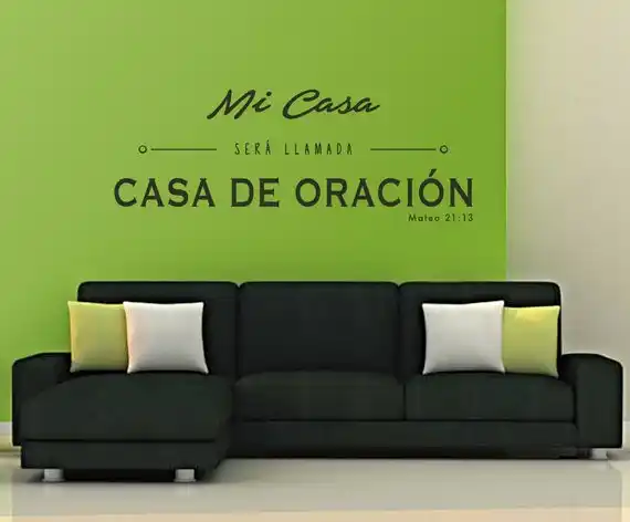 Mi Casa Es Su Camino De Entrada A La Casa Calcomania De Pared