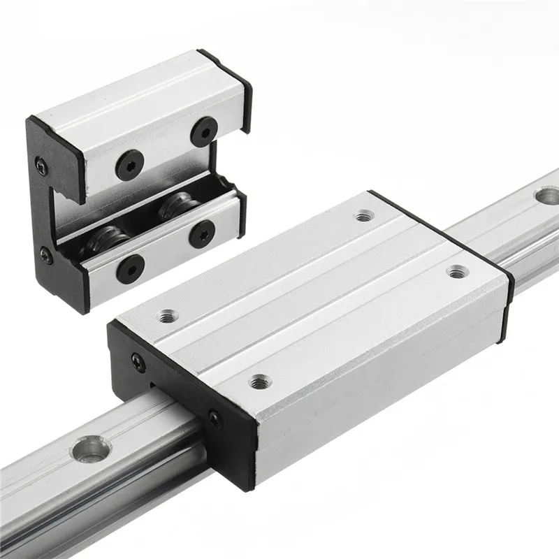 

1Pcs External Dual-axes LGD6-500L Linear Guide with LGB6-60L 4UU LGB6-100L 4UU Slide Block for CNC Cutting Machine Industrial