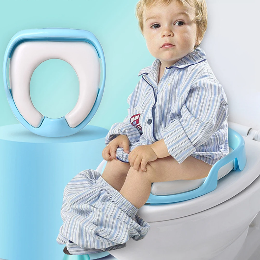 

High Quality Baby Potty Training Safety Toddler Toilet Seat Non-Slip Portable Infant Wearable Splashproof