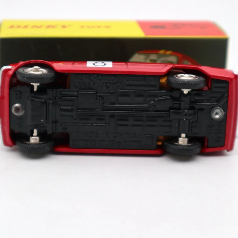 1:43 Atlas Dinky игрушки 1401 ALFA ROMEO 1600 TI ралли #8 литьё под давлением модельных