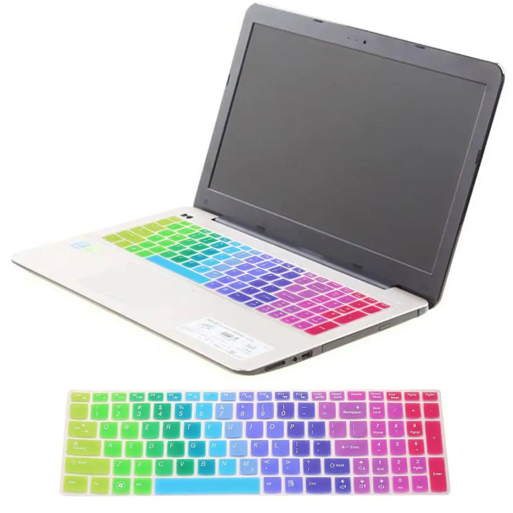 Красочные Арабская, английская силиконовые покрытие для клавиатуры протектор для lenovo IdeaPad 0,3-1 мм Z560