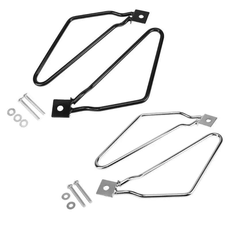 

Motorcycle Saddlebag Support Brackets Set for Harley Cruise Dyna 883 Auto Motorcycle Frame Saddle Bag Mount Brackets Kit new