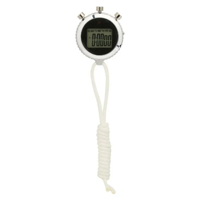 

Waterproof Stopwatch Chronograph Timer Counter Multifunction Sports LCD Screen Timer Digital Handheld Stop Watch