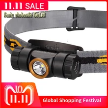 Походный Головной фонарь FENIX HL23 светодиодный, водонепроницаемый, AA, налобный фонарь с бесплатной батареей