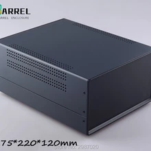 275*220*120 мм Железный корпус DIY Распределительная коробка управления для электронной проектной промышленности инструментальный усилитель мощности выход чехол
