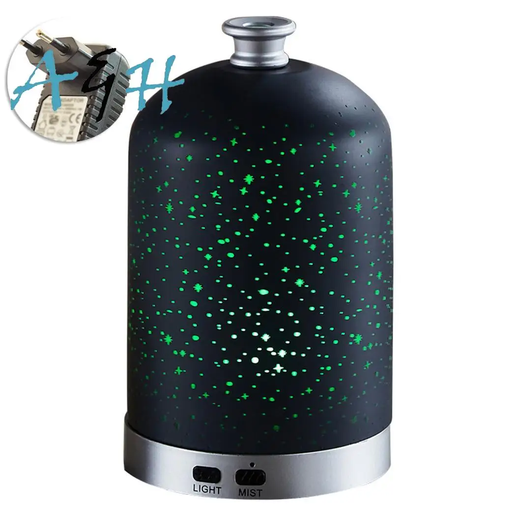 

Durable Ultrasonic Air Aroma Humidifier Air 1 Diffuser Adapter With Multilocor LED Home Lights 100ml 20-30ML/H