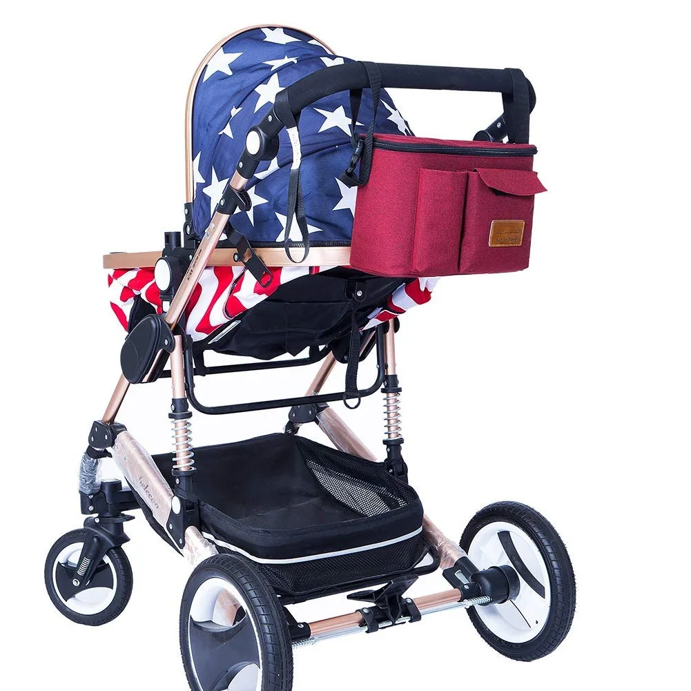 Thermal Insulation Bags For Baby Strollers Waterproof Diaper Changing | Мать и ребенок