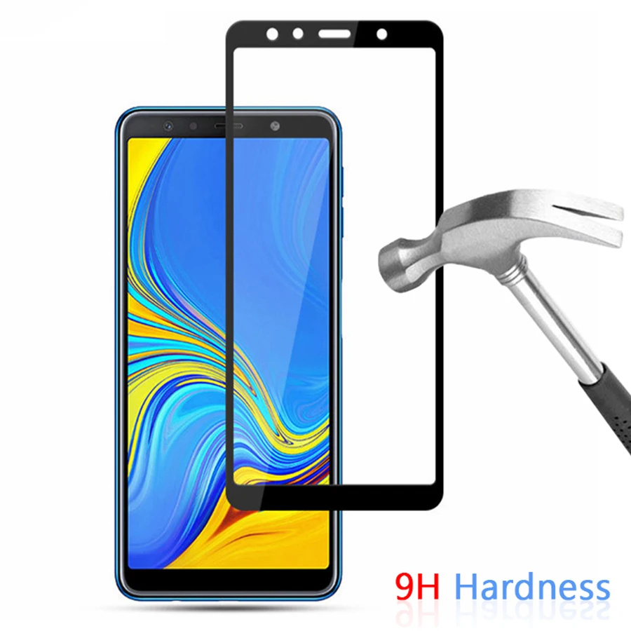 

9H Protective Glass for Samsung Galaxy A80 A70 A50 A40 A30 A20E S10E J4 J6 A6 A8 Plus A7 2018 A750 Tempered Screen Protector
