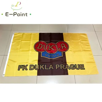

Czech Republic FK Dukla Prague 3ft*5ft (90*150cm) Size Christmas Decorations for Home Flag Banner Gifts