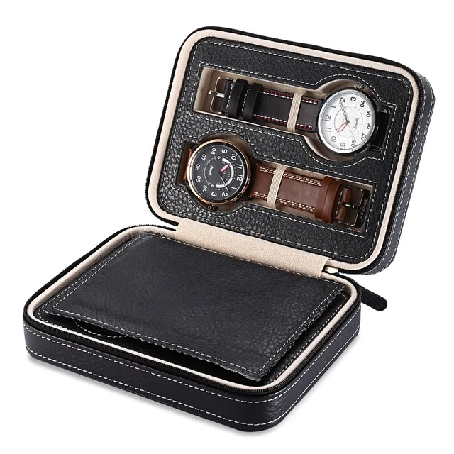 Display Schmuck Lagerung Box Fall Container 89 Caja heißer Reloj Organizer Uhr In 4 Heißer Verkauf Pu Leder Grids Us11 35Off kuZiXOP