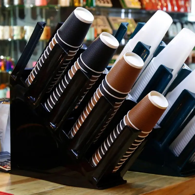 Cup Sleeve Dispenser One Piece Cup Dispenser For Disposable Plastic