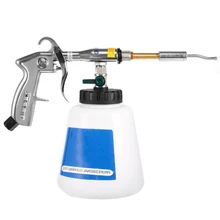 1 Набор инструментов для чистки салона автомобиля высокого давления, портативный черный Z-020, инструмент для очистки воздуха Tornado, пистолет для мойки автомобиля