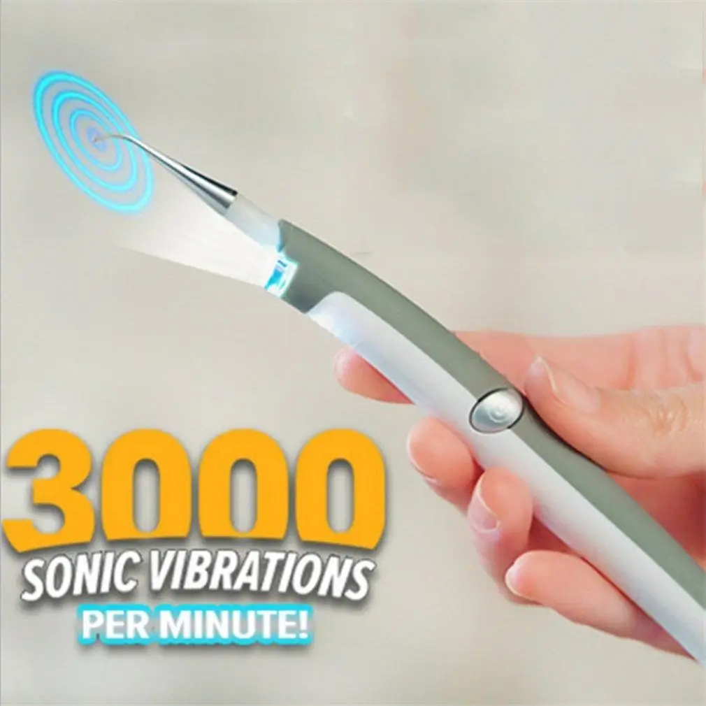 

2018 New Electric Sonic Pic Tooth Stain Eraser Plaque Remover Dental Tool Kit Teeth Whitening Dental Cleaning System