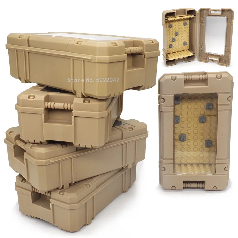

Military Battle Library Building Blocks Display Box Match Figures Weapons Moc Ww2 Special Forces Gift For Boy Toy With Legoingly
