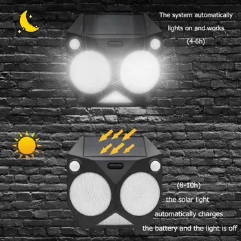 

12 SMD LED Automatically Solar Motion Sensor Lamps Outdoor Waterproof Garden Home Yard Night Security Wall Lights