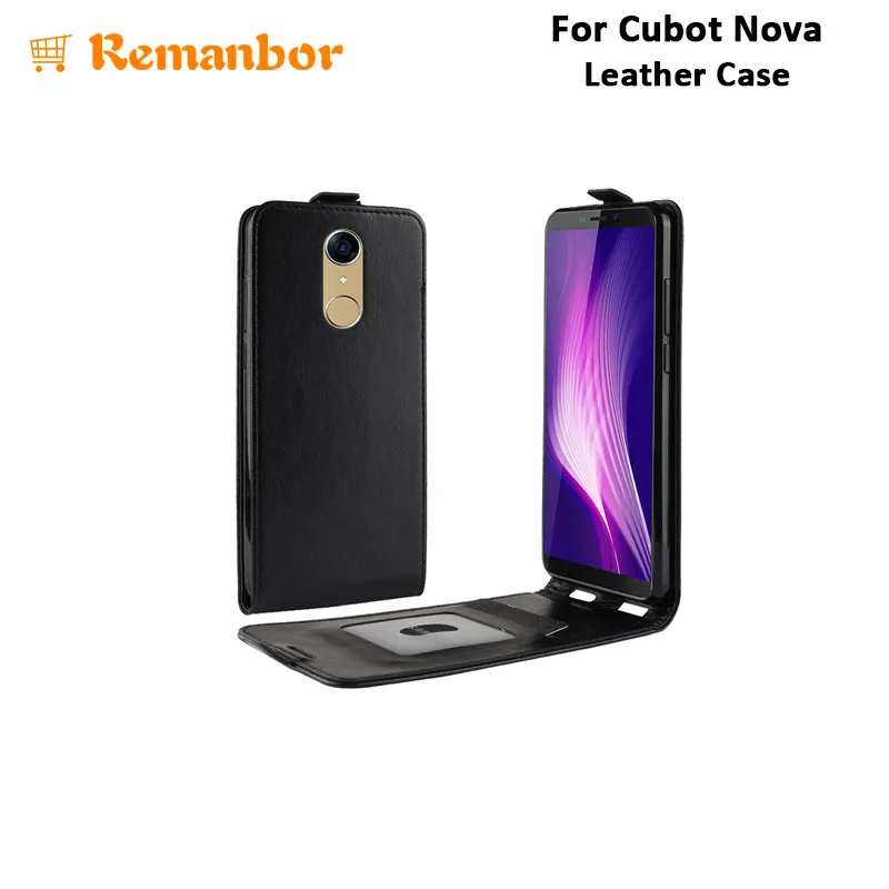 Remanbor для Cubot новая кожаный чехол 4 цвета флип бумажник PU с карты карман Nova телефона