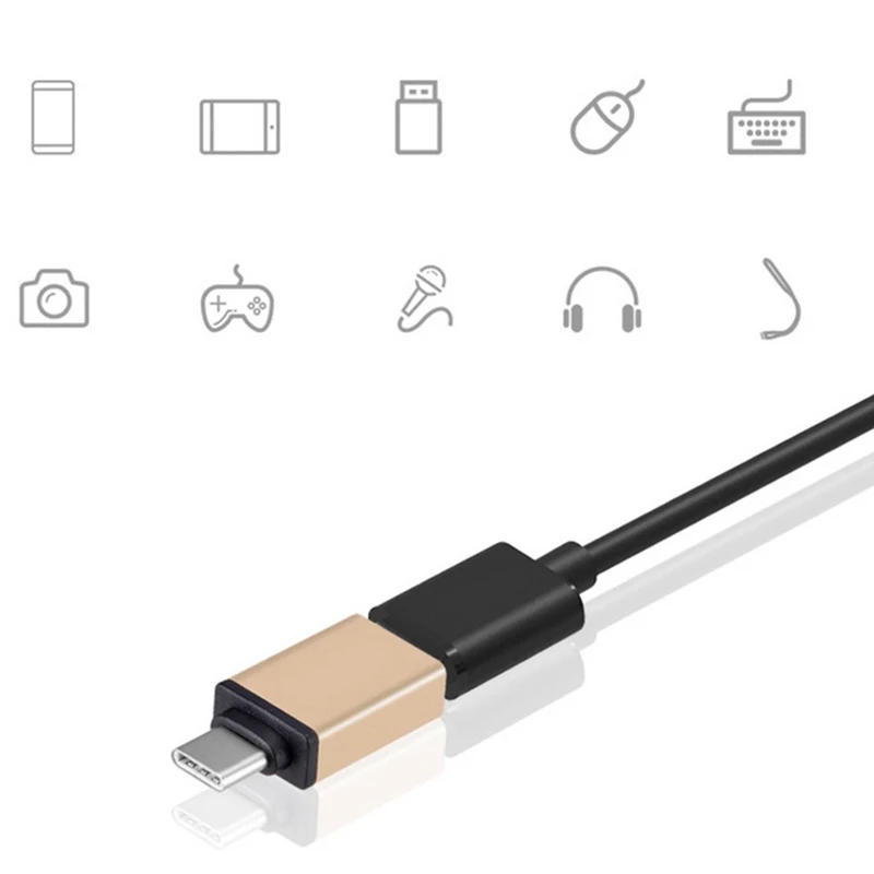 Адаптер USB 3,0 для преобразования в type C USB-C адаптер type-C в USB адаптер OTG конвертер для зарядки и синхронизации для MacBook Pixel Lumia