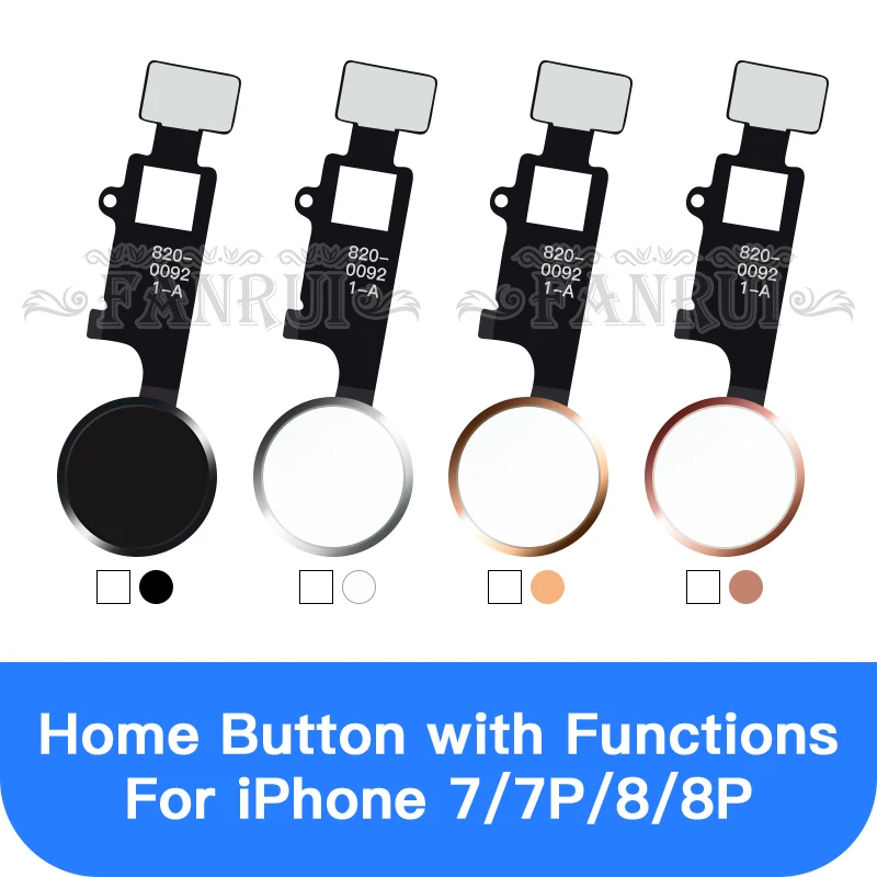 Универсальная Кнопка Home Flex для iPhone 7 8 Plus функция возврата решение 4 го поколения
