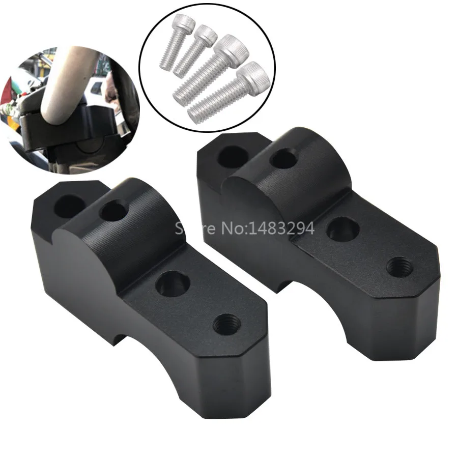 Черный глянец руль из алюминиевого сплава стояк и зажим комплект обновления управление подходит для Бенелли BJ300 TNT300 BN300