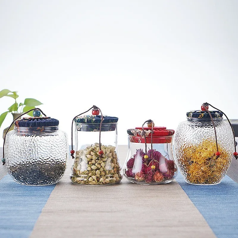 

Glass Jars With Cork Stoppers For Spice Dried Fruit Airtight Glazen Potjes Home Storage Bottles Decorative Borosilica