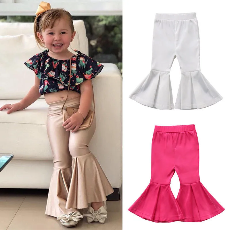 Kids Bell Bottoms Leggings