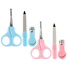 3 шт./компл. прекрасные детские маникюрные ножницы стрижки ногтей набор для ногтей Резак Ножницы-триммер безопасности Ножницы Уход