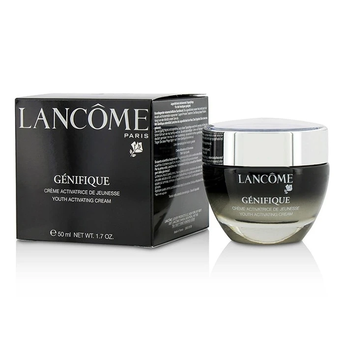 Ланком крем купить. Lancome Genifique крем активатор молодости. Ланком крем активатор молодости Женефик. Lancome Genifique Repair крем для лица (дневной) 50 мл. Крем для лица Lancôme Génifique Crème.