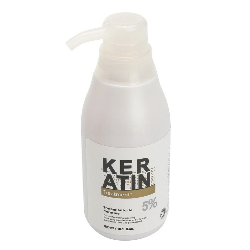 Pure 5% Brazilian Keratin Hair Straightening Treatment Dry Hair Repair Cream Hair Straightening Smoothing