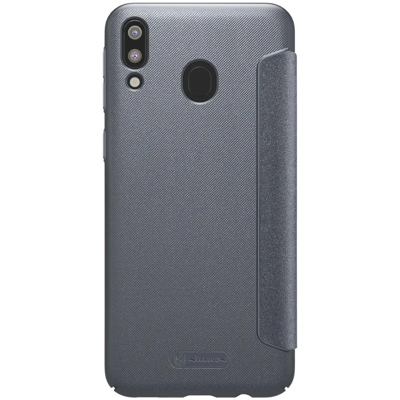 

Case For Samsung Galaxy M20 NILLKIN Sparkle PU Leather Flip Cover sfor Samsung M20 Case