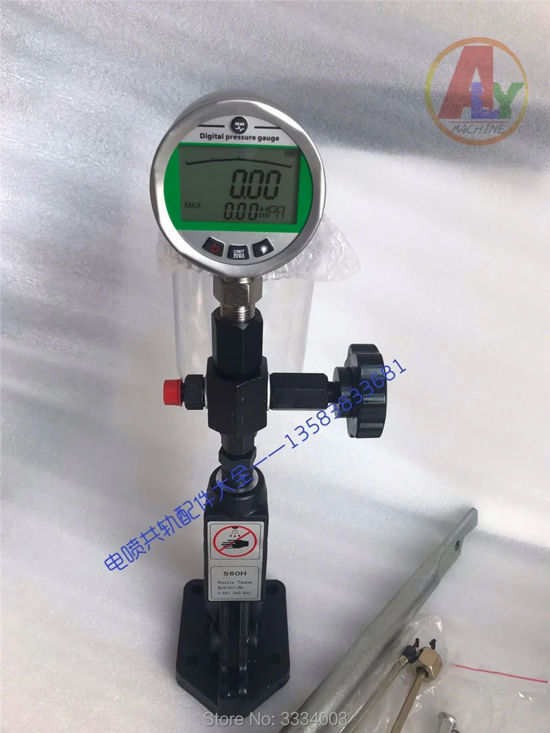 

S90H digital instrument display type diesel common rail injector nozzle tester
