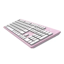 FD полноразмерная 2,4 ГГц Беспроводная клавиатура мышь комбо ультра тонкий компактный портативный набор мышей клавиатуры для ПК настольного ноутбука дома и